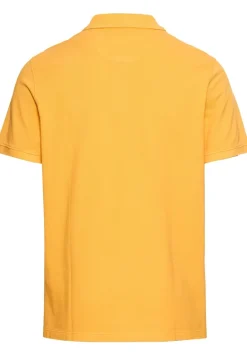 Kurzarm Poloshirt aus Baumwolle sunflower