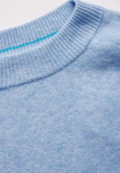 Kuscheliger Pullover whisper blue melange