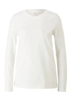 Langarmshirt creme