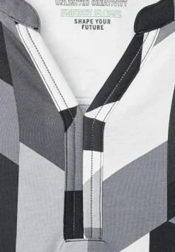 Langarmshirt mit Grafikprint black