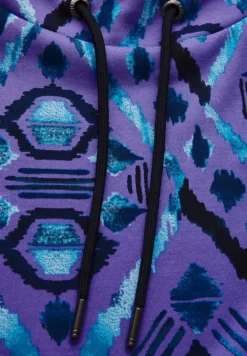 Langarmshirt mit Print wild lilac