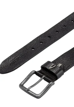 Ledergürtel black
