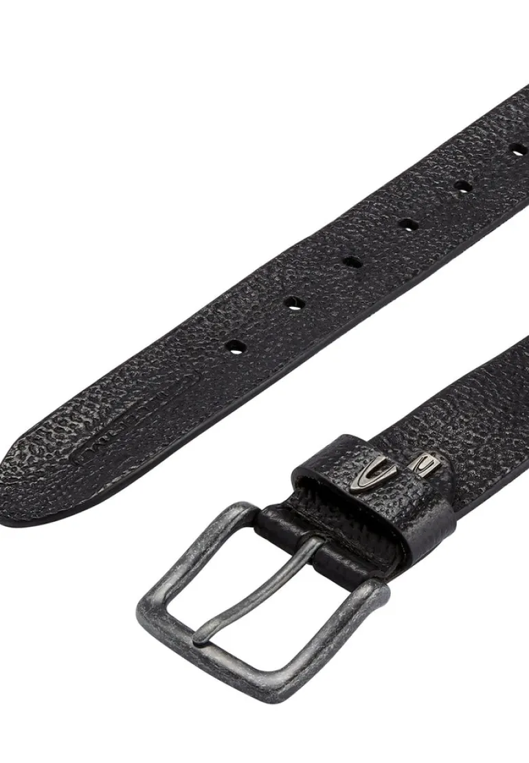 Ledergürtel black
