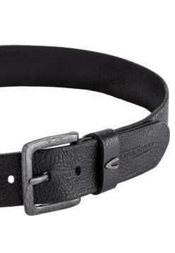 Ledergürtel black