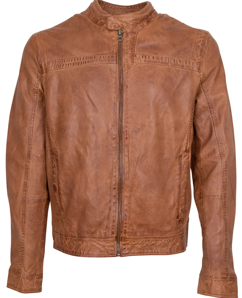 Lederjacke