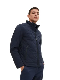 Leichte Jacke mit Waffeloptik sky captain blue
