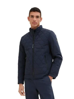 Leichte Jacke mit Waffeloptik sky captain blue