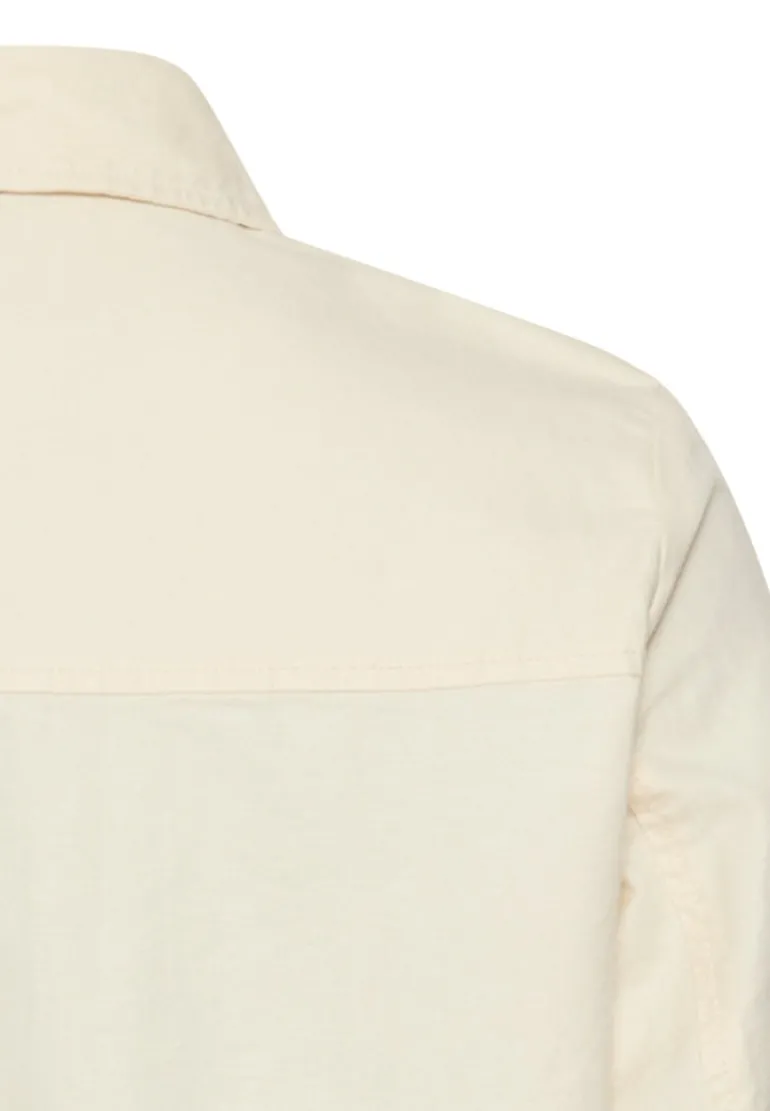 Leichter Blazer aus einem Leinenmix bone white