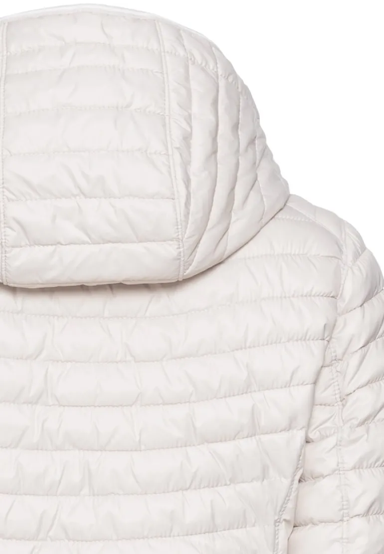 Leichte Steppjacke aus recyceltem Polyamid pearl