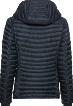 Leichte Steppjacke aus recyceltem Polyamid navy
