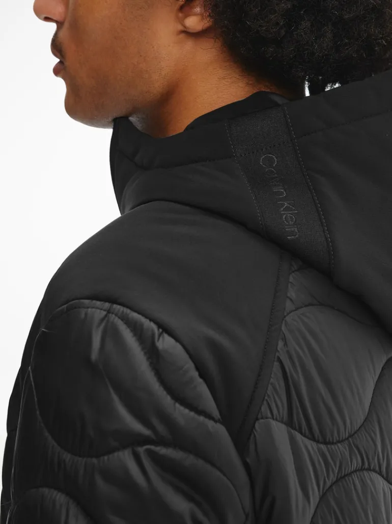 LIGHTWEIGHT ONION QUILT JACKET ck black