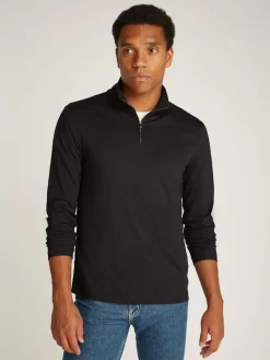 LIQUID TOUCH LS ZIP UP ck black