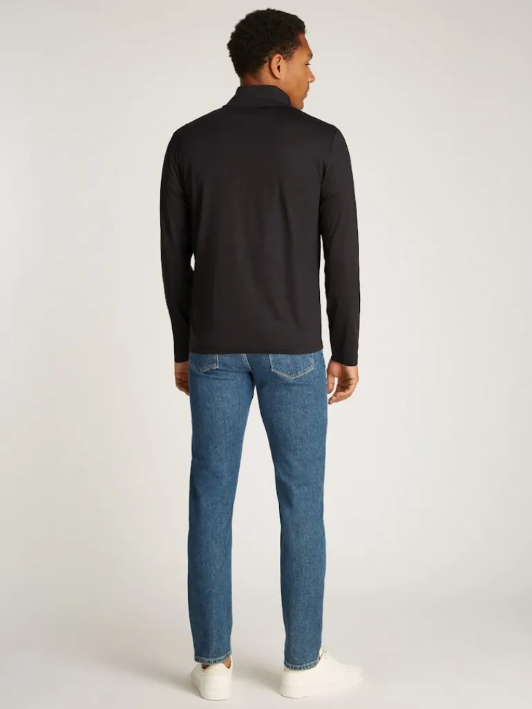 LIQUID TOUCH LS ZIP UP ck black