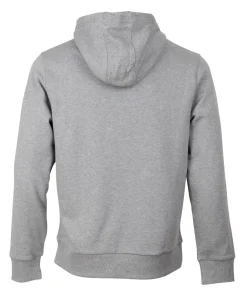 LOGO HOODIE AUS BIO-BAUMWOLLE grau