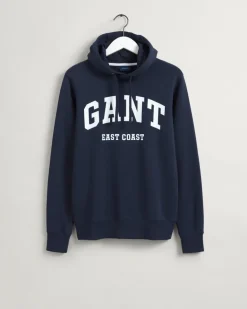 Logo Hoodie evening blue