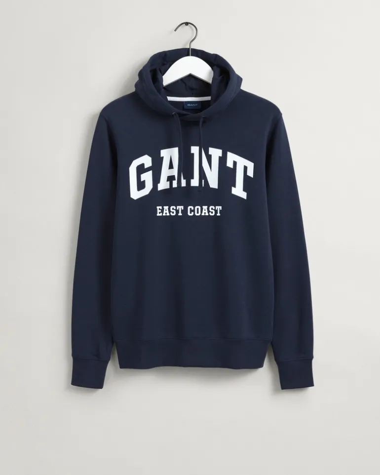 Logo Hoodie evening blue