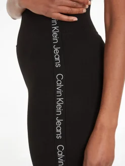 LOGO TAPE MILANO CYCLING SHORTS ck black