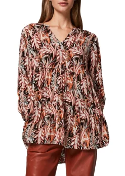 Longbluse schwarz