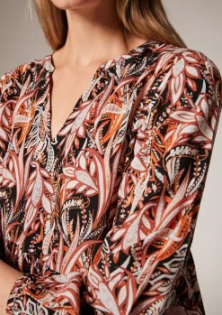 Longbluse schwarz