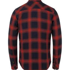 Long Sleeve Shirt Twill Check ketchup