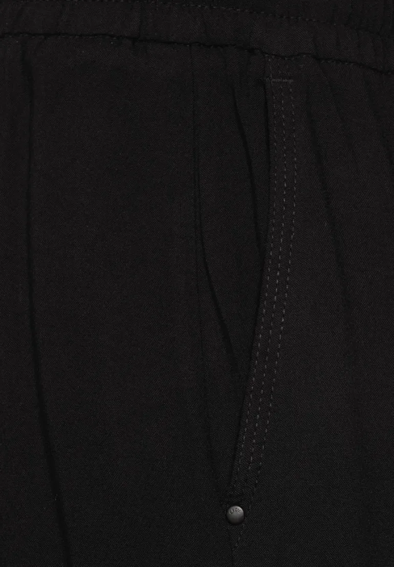 Loose Fit Hose mit Wide Legs black