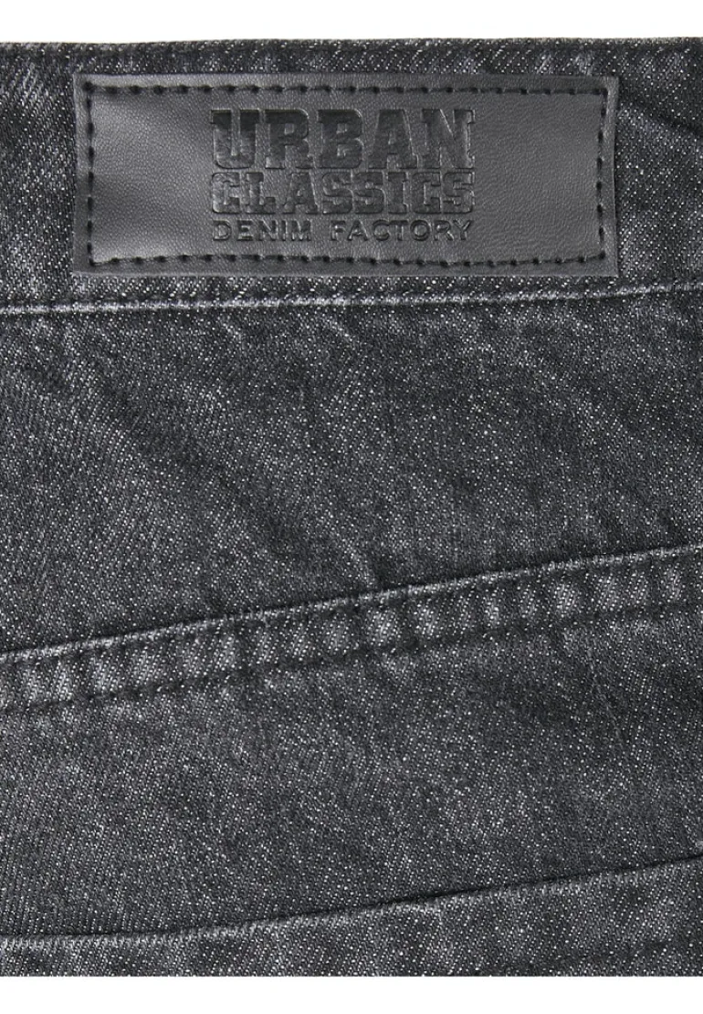 Loose Fit Jeans real black washed