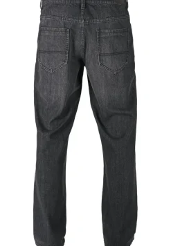 Loose Fit Jeans real black washed