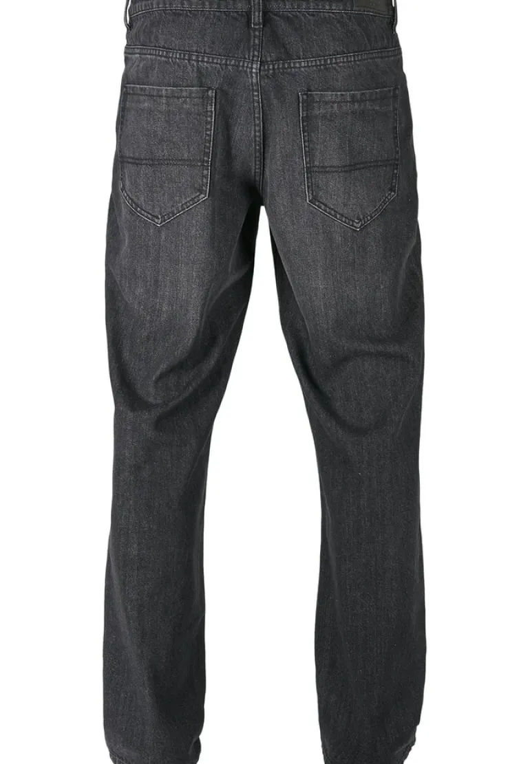 Loose Fit Jeans real black washed