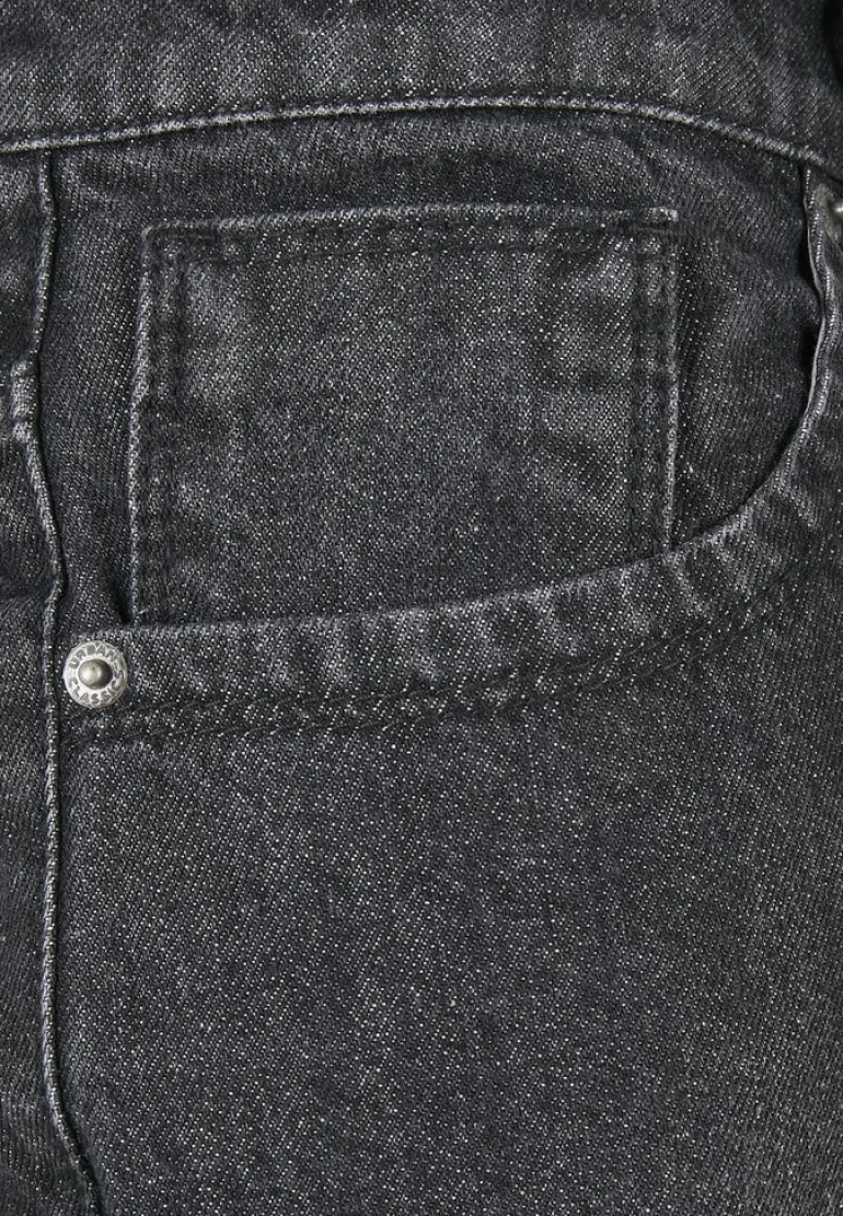 Loose Fit Jeans real black washed