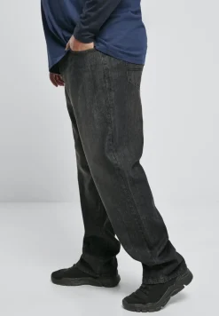 Loose Fit Jeans real black washed