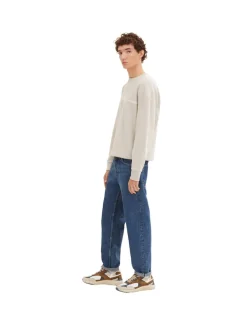Loose Fit Jeans used mid stone blue denim