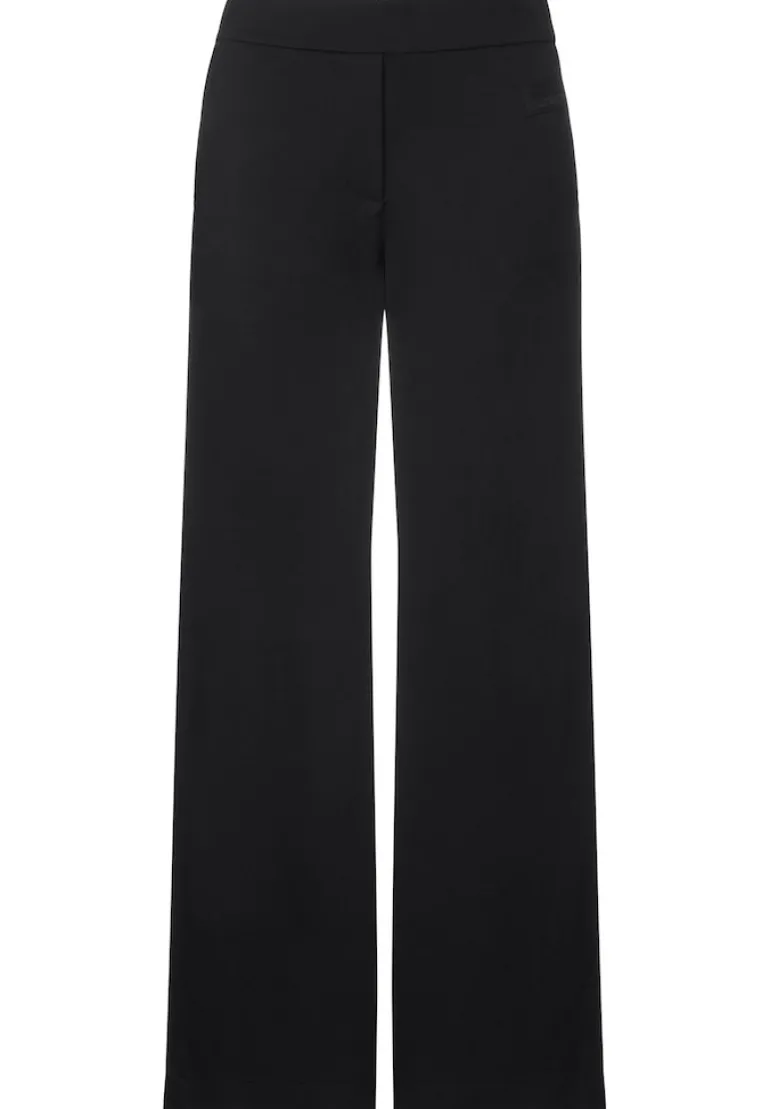 Loose Fit Jerseyhose black