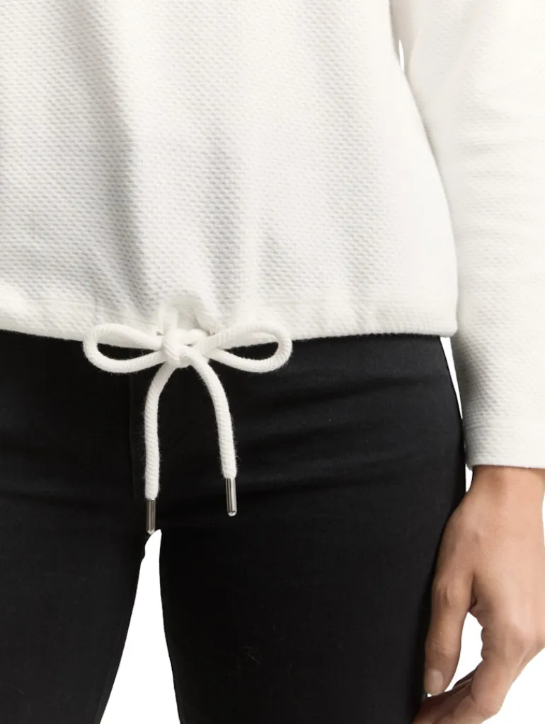 Loose Fit Sweatshirt whisper white