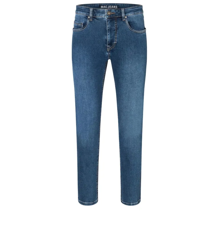 MAC JEANS - Arne Pipe, Flex Denim blau1