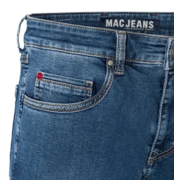 MAC JEANS - Arne Pipe, Flex Denim blau1