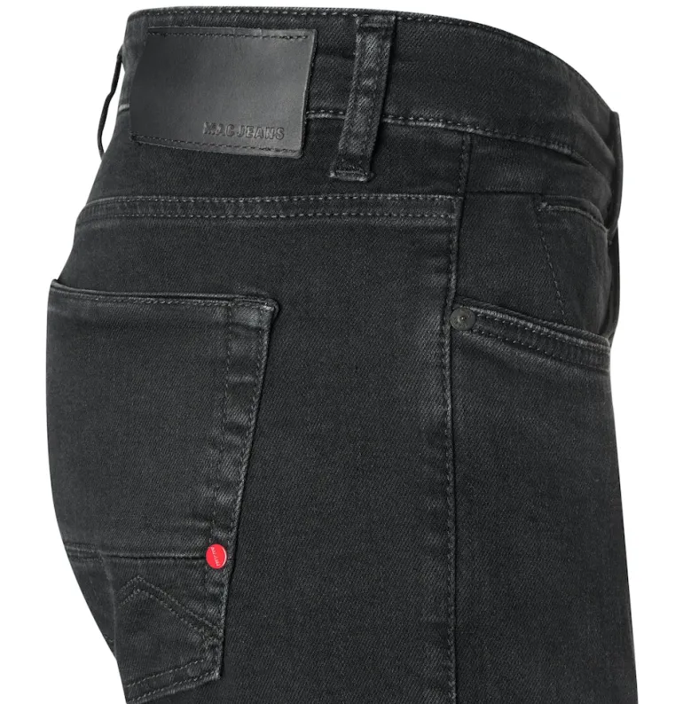 MAC JEANS - Arne Pipe, Workout DenimFlexx schwarz1