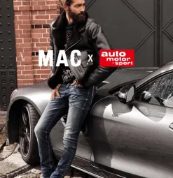 MAC JEANS - Arne Pipe, Workout DenimFlexx blau3
