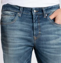 MAC JEANS - Arne Pipe, Workout DenimFlexx blau7