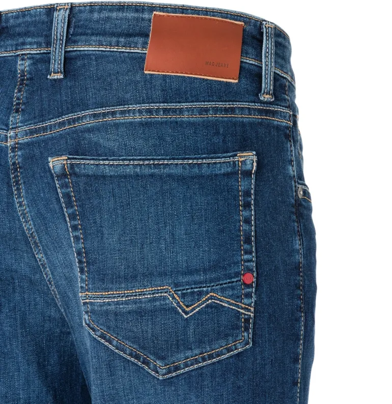 MAC JEANS - Arne Pipe, Workout DenimFlexx blau