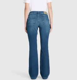 MAC JEANS - BOOT, Authentic Stretch Denim blau