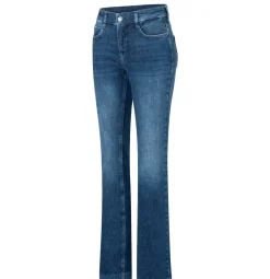 MAC JEANS - BOOT, Authentic Stretch Denim blau