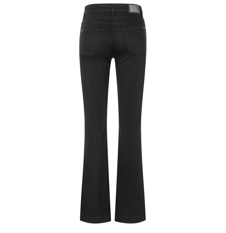 MAC JEANS - BOOT, Authentic Stretch Denim schwarz