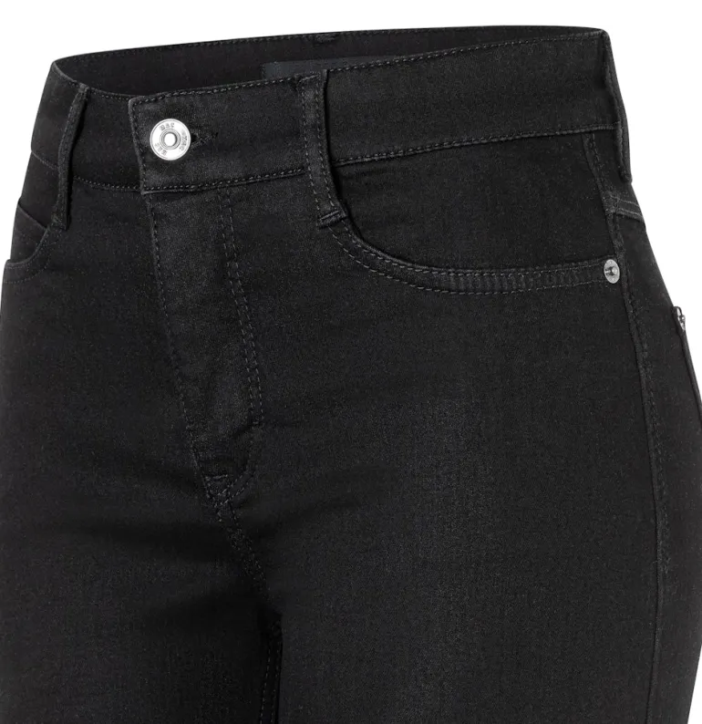 MAC JEANS - BOOT, Authentic Stretch Denim schwarz