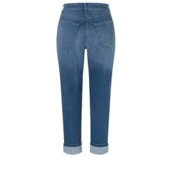 MAC JEANS - CAROL, Easy commercial denim blau