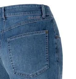 MAC JEANS - CAROL, Easy commercial denim blau
