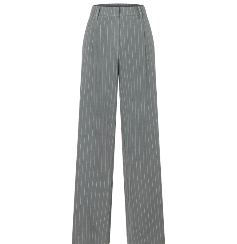 MAC JEANS - CHAJA, Bistretch dessiniert grau