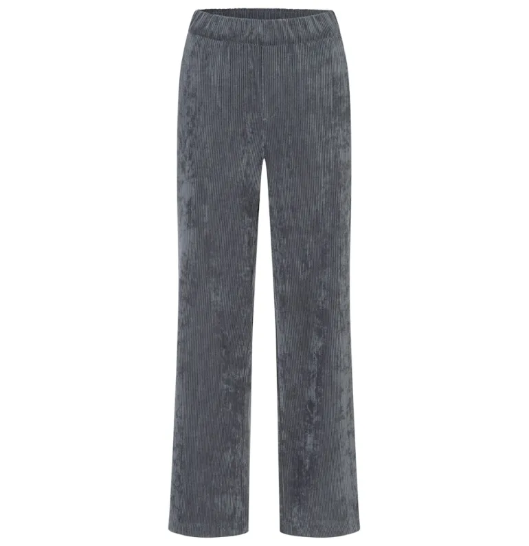 MAC JEANS - CHIARA, Fluid corduroy grau