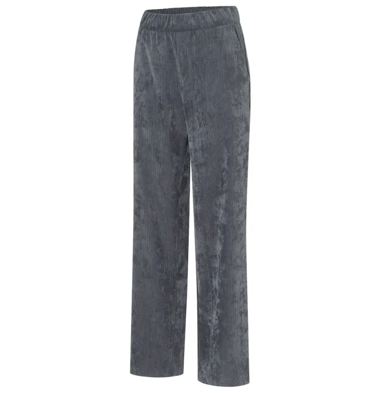 MAC JEANS - CHIARA, Fluid corduroy grau