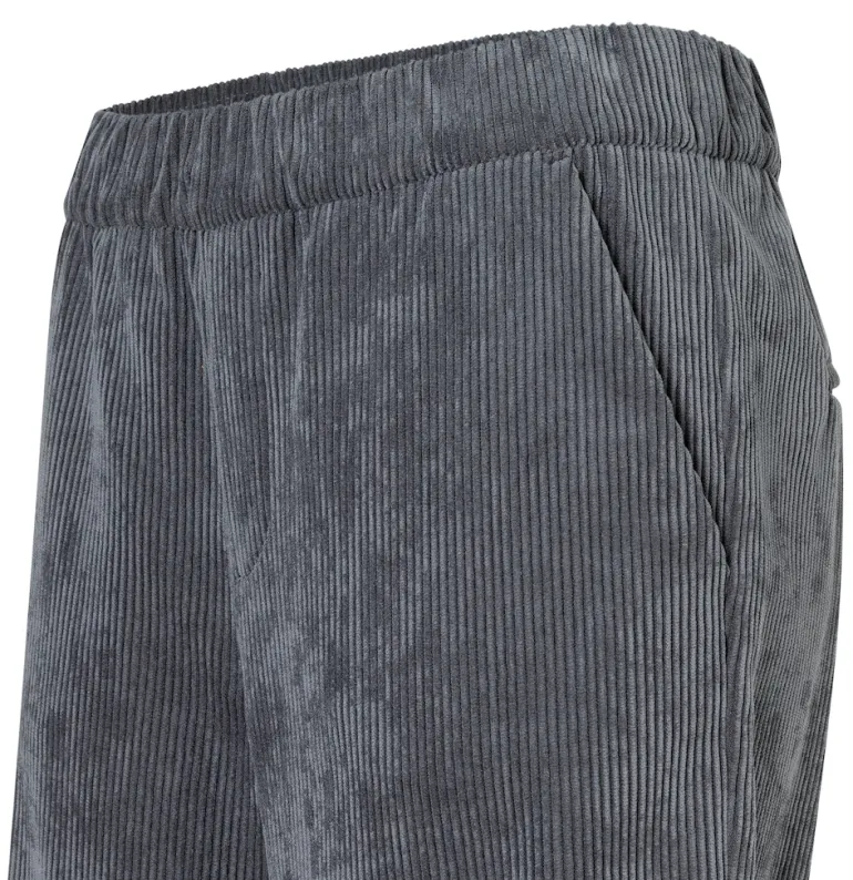 MAC JEANS - CHIARA, Fluid corduroy grau