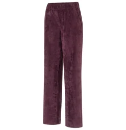 MAC JEANS - CHIARA, Fluid corduroy beeren